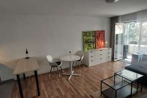Schönes, ruhiges möbliertes Terrassenappartement in zentraler Lage Nähe Fachhochschulen – Heideweg 53, 40470 Mörsenbroich, Düsseldorf – Vorschaubild 2