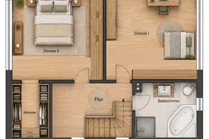 Moderne Doppelhaushälfte mit Garten und Garage -  nahe des Huthparks – 60389 Seckbach, Frankfurt am Main – Vorschaubild 16