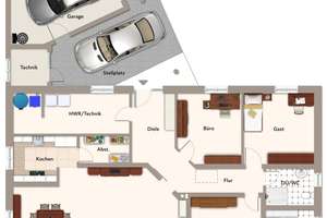 Bungalow mit zusätzlichem Grundstück in sehr ruhiger Siedlungslage in Ruhstorf an der Rott – Die vollständige Adresse der Immobilie erhältst du vom Anbieter., 94099 Ruhstorf an der Rott – Vorschaubild 38