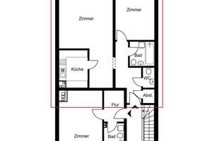 Sanierte 2-Zimmer-Wohnung mit Balkon –
 charmant wohnen Ecke Leinpfad in Winterhude – Die vollständige Adresse der Immobilie erhältst du vom Anbieter., 22301 Winterhude, Hamburg – Vorschaubild 22