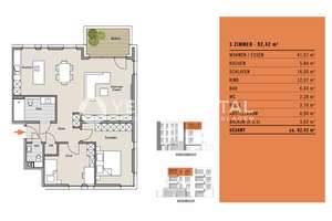 SELTENE NEUBAU PENTHOUSE IN NEUEHRENFELD MIT GROßER DACHTERRASSE + TIEFGARAGE + AUFZUG ZUM VERLIEBEN – Die vollständige Adresse der Immobilie erhältst du vom Anbieter., 50823 Neuehrenfeld, Köln – Vorschaubild 14