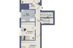 Stilvoll & gemütlich: 4-Zimmer-Maisonette, mit Tiefgaragenstellplatz. Im Herzen von Rahlstedt – Die vollständige Adresse der Immobilie erhältst du vom Anbieter., 22143 Rahlstedt, Hamburg – Vorschaubild 24