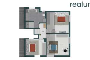Kernsaniertes Familiendomizil mit Einliegerwohnung in begehrter Lage von Mannheim - nur bei realunis – Die vollständige Adresse der Immobilie erhältst du vom Anbieter., 68163 Neuostheim/Neuhermsheim, Mannheim – Vorschaubild 2