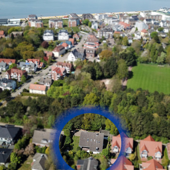 Freistehendes Wohnhaus m. Einliegerwohnung in Duhnen