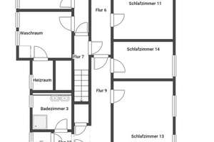 Kapitalanleger aufgepasst: Renditeobjekt mit Einliegerwohnung und großem Garten – Die vollständige Adresse der Immobilie erhältst du vom Anbieter., 71729 Erdmannhausen – Vorschaubild 17