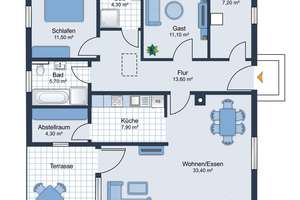 Bungalow mit neuer Wärmepumpe und Garten in Berlin-Bohnsdorf – Die vollständige Adresse der Immobilie erhältst du vom Anbieter., 12526 Bohnsdorf, Berlin – Vorschaubild 15