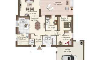 Moderner Design-Bungalow mit unverbaubaren Weitblicken und ca. 275 qm Wohn-/Nutzfläche – Dorfstr. 17, 27419 Rotenburg (Wümme) (Kreis) – Vorschaubild 22