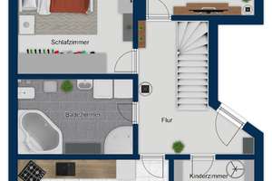 Großzügige 4-Zimmer-Maisonette mit großer sonniger Dachterrasse in zentraler Lage – Die vollständige Adresse der Immobilie erhältst du vom Anbieter., 28203 Fesenfeld, Bremen – Vorschaubild 19