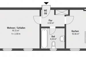 Investmentchance: DG-Wohnung mit Wertsteigerungspotenzial – Tieckstraße 8, 47166 Obermarxloh, Duisburg – Vorschaubild 3
