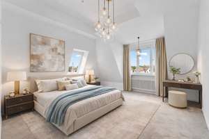 6.466- pro QM- EINZIGARTIGE DACH-MAISONETTE MIT WEITBLICK über Berlin - Villenlage Dahlem – Die vollständige Adresse der Immobilie erhältst du vom Anbieter., 14195 Dahlem, Berlin – Vorschaubild 7
