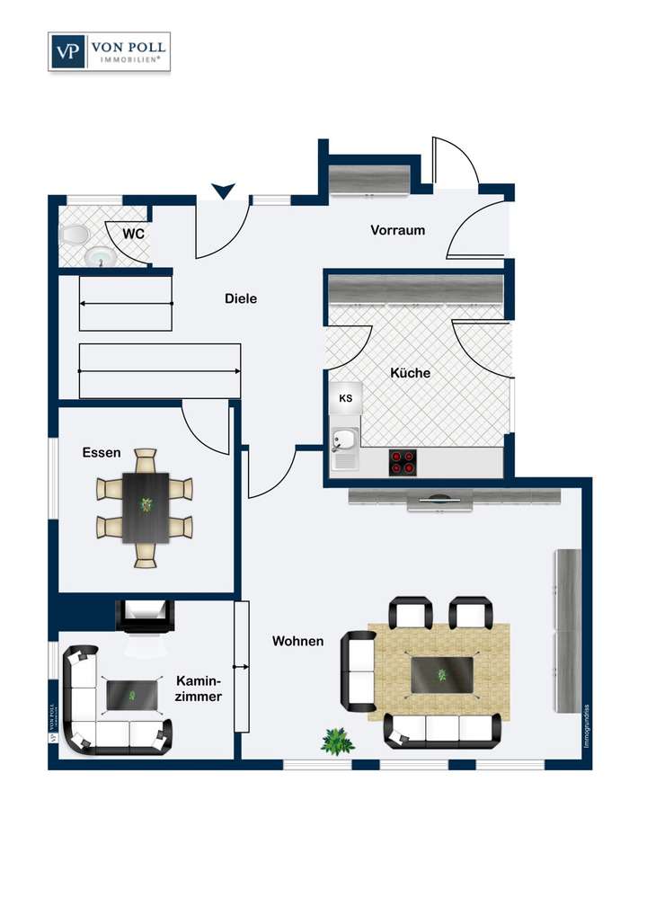Grundriss Erdgeschoss