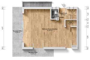 Bezugsfertiger Neubau mit A+ Energiekennwert zum Selbstbezug – Die vollständige Adresse der Immobilie erhältst du vom Anbieter., 81929 Daglfing, München – Vorschaubild 23