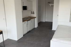 Modernes 1-Zimmer-Neubau-Apartment | Westausrichtung | Voll möbliert – Tunnelstraße 94, 86156 Kriegshaber, Augsburg – Vorschaubild 5