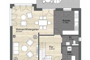 +++ Familientraum vor den Toren Dresdens: modernes Haus mit schönem Garten in Possendorf +++ – Sächsische Schweiz-Osterzgebirge (Kreis) – Vorschaubild 23