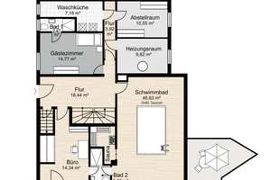Architektenvilla mit Panoramablick über Weinheim und viel Potential – Die vollständige Adresse der Immobilie erhältst du vom Anbieter., 69469 Weinheim – Vorschaubild 26