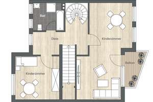 Familienfreundliches Reihenhaus mit Garten, Balkon und Stellplatz in zentraler Lage von Wülfrath – Die vollständige Adresse der Immobilie erhältst du vom Anbieter., 42489 Wülfrath – Vorschaubild 32