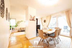 Exklusive 4-Zimmer-EG-Wohnung am Großen Garten mit Terrasse, Gartenanteil, Einbauküche & TG