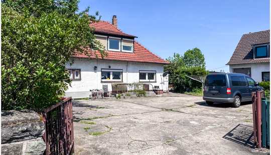 Bild von Einfamilienhaus mit gewerblichen Anbau in Hanau - Ausbau- und Entwicklungspotenzial