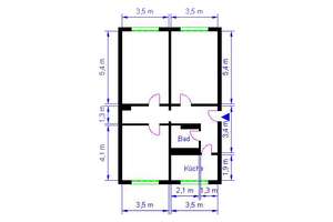 Senioren aufgepasst - große 3-Raumwohnung in Elbnähe – Jakobstr. 4, 39104 Altstadt, Magdeburg – Vorschaubild 4