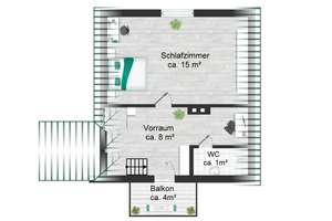 Wohnen auf sonnigem Grundstück in idyllischer Sackgassenlage – Die vollständige Adresse der Immobilie erhältst du vom Anbieter., 22043 Jenfeld, Hamburg – Vorschaubild 15