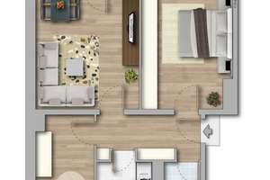 Drei Zimmer*Balkon*Modernes Badezimmer und Einbauküche – Albert-Keller-Straße 6, 6217 Merseburg – Vorschaubild 7