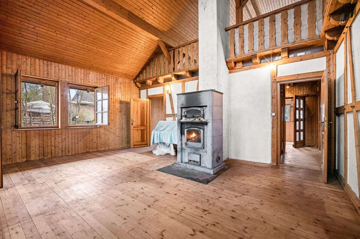 Immobilie in Sievershütten - Architekten-Fachwerk-Blockhaus mit offener Galerie - absolutes Unikat - direkte Feldrandlage mit wun - Bild 7