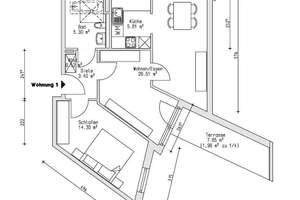 Helle und freundliche 2,5 Zimmer Erdgeschoss-Wohnung in Flingern-Süd – Gerresheimer Str. 125, 40233 Flingern Süd, Düsseldorf – Vorschaubild 8