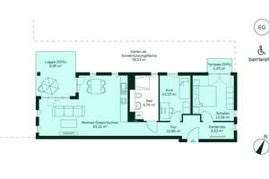 Eigentumswohnung mit Loggia, Terrasse und Garten – Roermonder Straße 76, 52072 Ponttor, Aachen – Vorschaubild 9
