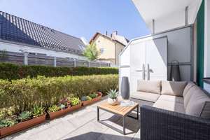 Vollmöbliertes 1-Zimmer-Apartment mit Südterrasse – Die vollständige Adresse der Immobilie erhältst du vom Anbieter., 80807 Milbertshofen, München – Vorschaubild 9