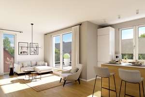 NEU: Lichtdurchflutetes Penthouse mit Dachterrasse & KfW40EE-Neubau-Eigennutzung oder Kapitalanlage – Bansgraben 28, 22459 Niendorf, Hamburg – Vorschaubild 6