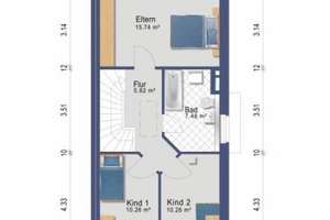 Reihenendhaus mit allen Extras: Tiefgaragenstellplatz, Alarmanlage, Smart-Home … – Die vollständige Adresse der Immobilie erhältst du vom Anbieter., 22117 Billstedt, Hamburg – Vorschaubild 18