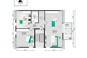 Maisonettewohnung mit wundervollem Ausblick nähe Klinikum – Die vollständige Adresse der Immobilie erhältst du vom Anbieter., 42653 Gräfrath, Solingen – Vorschaubild 22