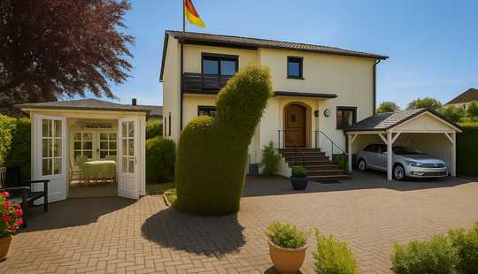 Bild von Großzügiges Einfamilienhaus mit bebaubarem Grundstück in Wöllstadt/ viel Platz / noch mehr Potenzial