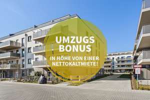 Einziehen, Wohlfühlen und 1. Kaltmiete sparen: 3-Zimmer-Wohnung mit EBK und Balkon im LUI Spandau. – Grünhofer Weg 44, 13581 Spandau (Ortsteil), Berlin – Vorschaubild 1