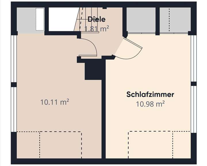 S&P | Grundriss Obergeschoss