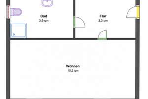 Renoviertes Apartment nahe TU Dortmund | Top-Anbindung | sofort verfügbar – Hagenerstr 404, 44229 Bittermark, Dortmund – Vorschaubild 2