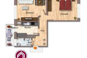 Schöne 2-Zimmer-Wohnung im Stadtteil Kiel-Blücherplatz mit Balkon – Feldstraße 41, 24105 Kiel – Vorschaubild 21