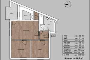 Investieren in Dresden-Blasewitz: Vermietete Wohnung mit Balkon und TG-Stellplatz – Die vollständige Adresse der Immobilie erhältst du vom Anbieter., 1277 Blasewitz (Stadtteil), Dresden – Vorschaubild 8