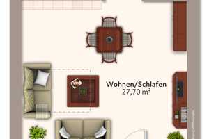 Gemütliche 1-Raum-Wohnung mit Balkon im Herzen von Stadtfeld West – An der Enckekaserne 122, 39110 Magdeburg – Vorschaubild 10