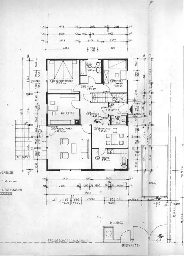 Erdegeschoss Grundkriss