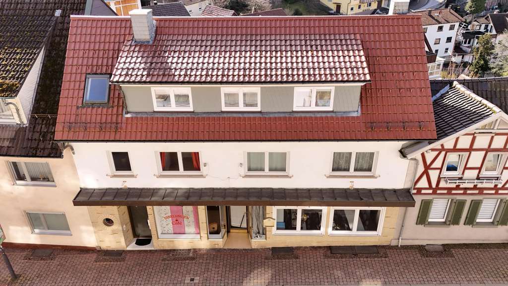 Immobilie in Lindenfels - Café oder barrierefreie Wohnung – Wohn- & Geschäftshaus mit 2 Wohnungen - Bild 2