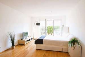 Bezugsfrei an der Weißen Elster: 1-Zimmer-Wohnung mit Terrasse, Fußbodenheizung & TG-Stellplatz – 4229 Plagwitz, Leipzig – Vorschaubild 2