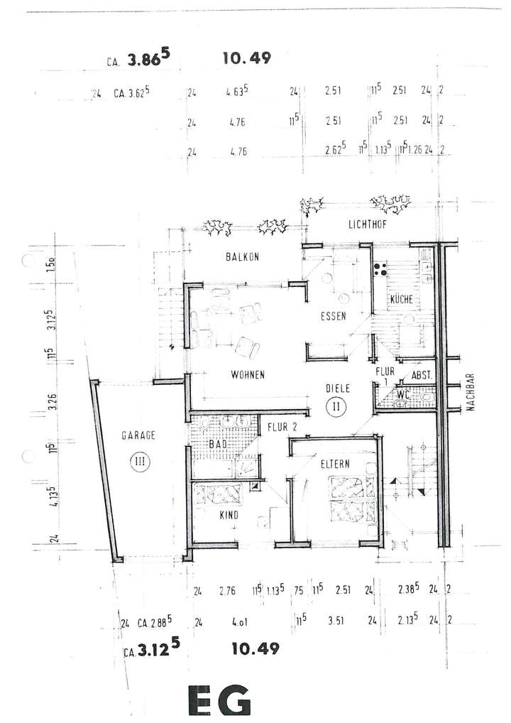Grundriss Erdgeschoss