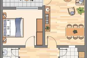 #2 Zimmer mit neuem Badezimmer für sofort# – 44319 Wickede, Dortmund – Vorschaubild 4