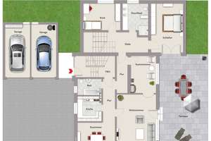 3-Familienhaus in Nürnberg-Altenfurt mit zwei freien Wohnungen, zwei Garagen und Carport – Die vollständige Adresse der Immobilie erhältst du vom Anbieter., 90475 Altenfurt, Moorenbrunn, Nürnberg – Vorschaubild 35
