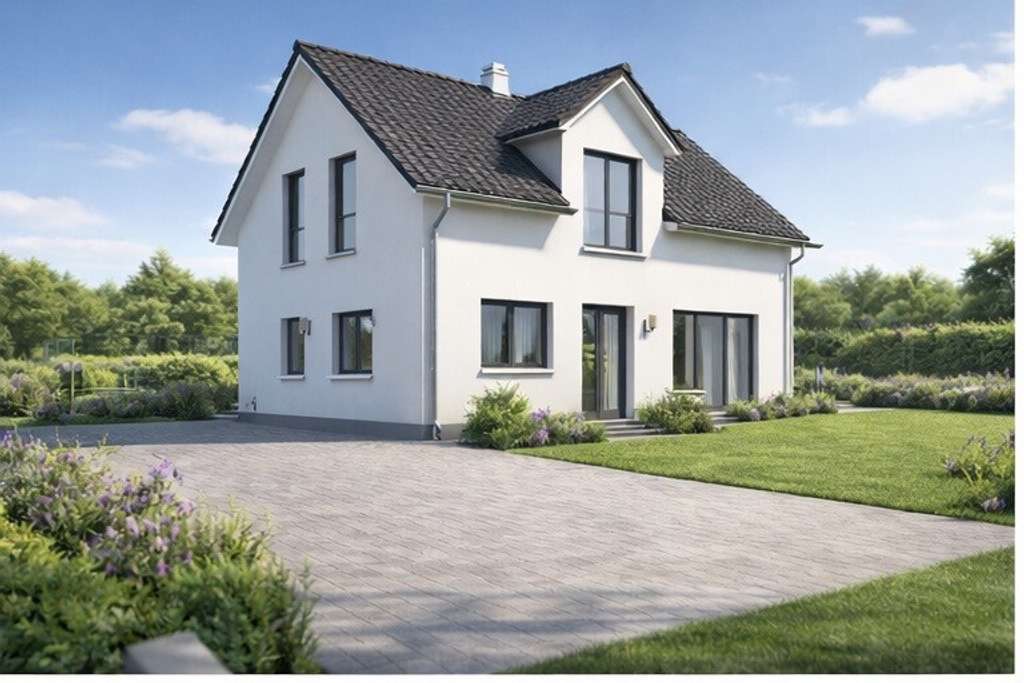 Immobilie in Mintraching - Modernes Einfamilienhaus inkl. Grundstück in Mintraching
Schönes Design trifft Wohnkomfort! - Bild 0