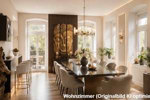 94 m² Altbauwohnung mit Balkon in Dresden-Löbtau – zukunftssicher modernisierte Wohnanlage