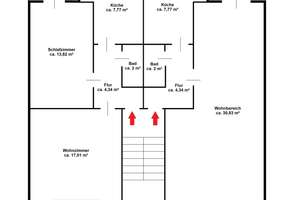 Steintor: MFH mit 8 Apartments 2 Terrassen + 3 Balkonen + Dachterrasse mit einem Faktor von 17 – Die vollständige Adresse der Immobilie erhältst du vom Anbieter., 28203 Steintor, Bremen – Vorschaubild 19