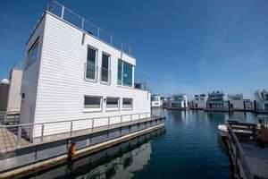 Exklusives schwimmendes Ferienhaus auf der Ostsee mit eigenem Steg – Schleidamm 13b, 24376 Kappeln – Vorschaubild 4