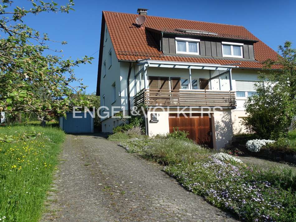 Ansicht aufs Haus